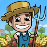 idle farm tycoon android application logo